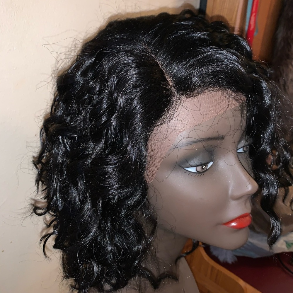 Swiss Lace Deep Part. Curling Iron Safe up to 400